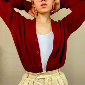 Vintage red sweater